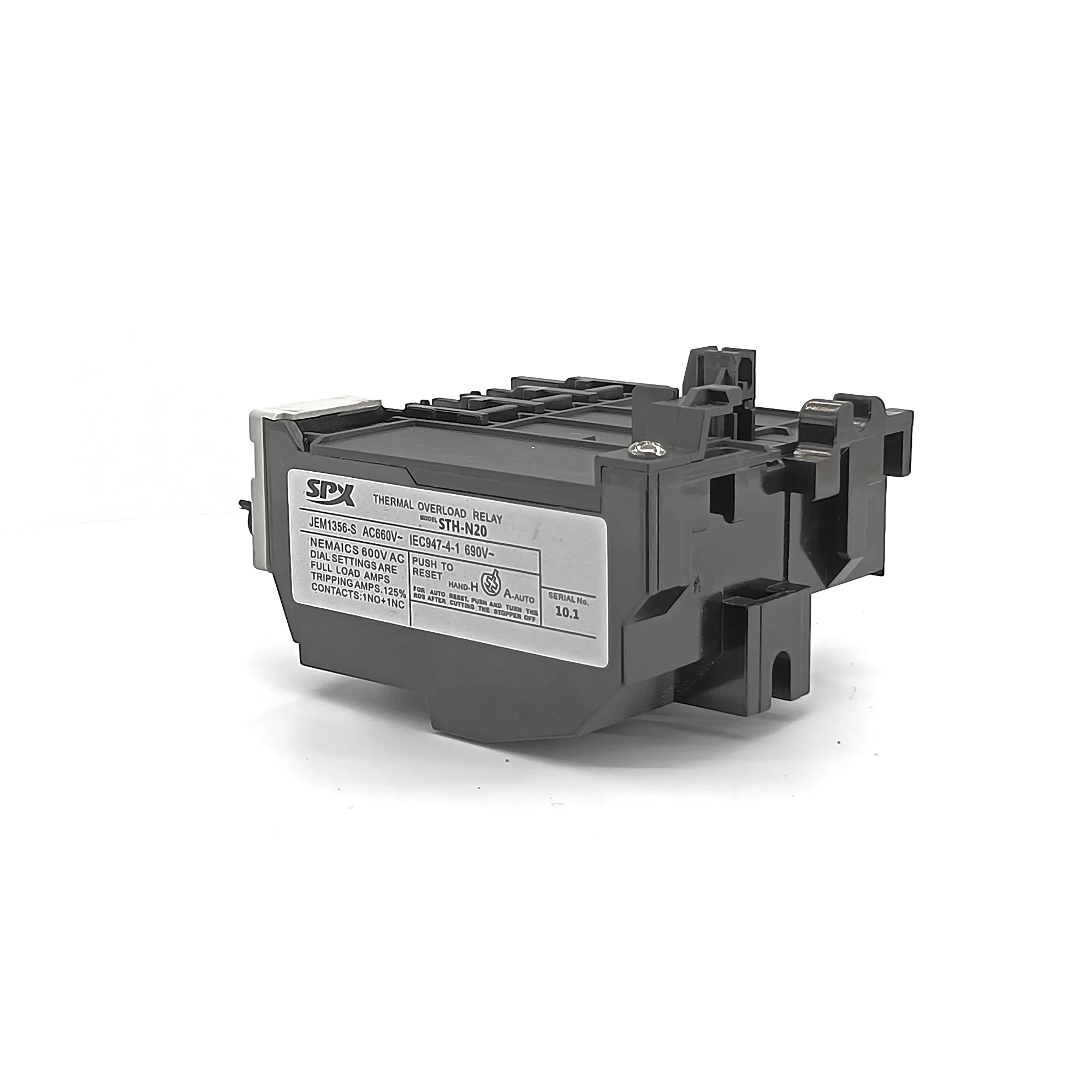 SPX STH-N20 Thermal Relay 5A Overload Power Relay Epoxy Sealed Coating PCB Telemecanique Applications