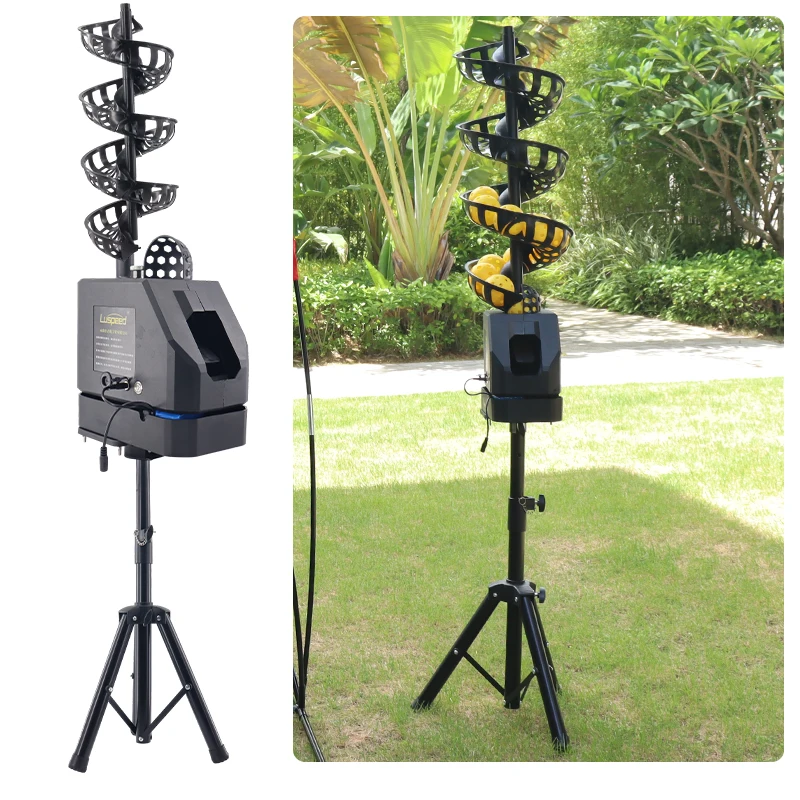 Melors Pickball trainer adjustable serving angle with net Pickball serving machine