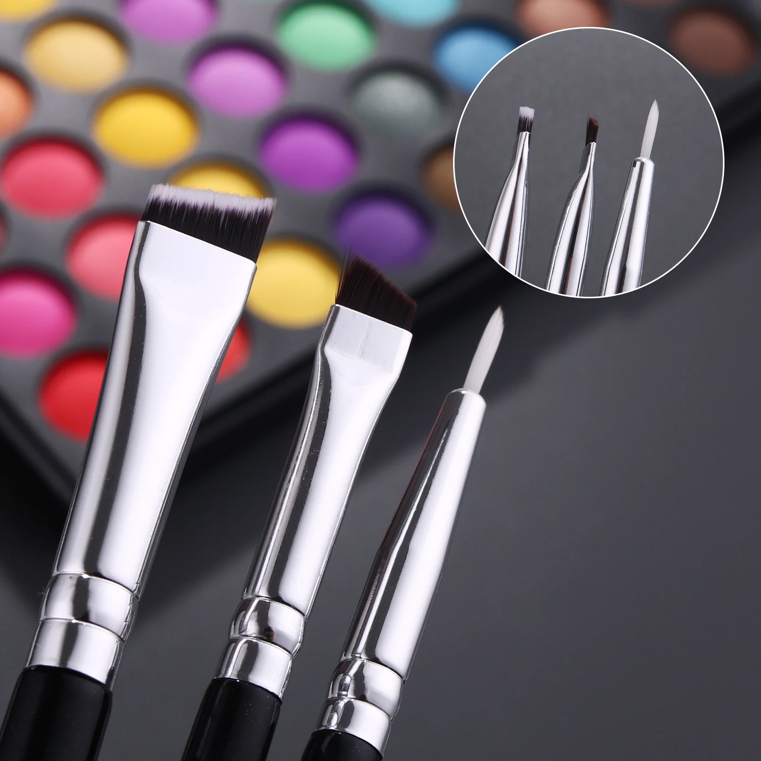 IPRESTA BRUSH--12PCS natural animal hair goat hair makeup brush set portable makeup brushes private label low moq