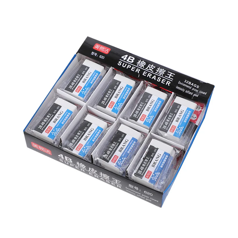 Hot Selling Square Rubber Eraser High Quality Pencil Eraser