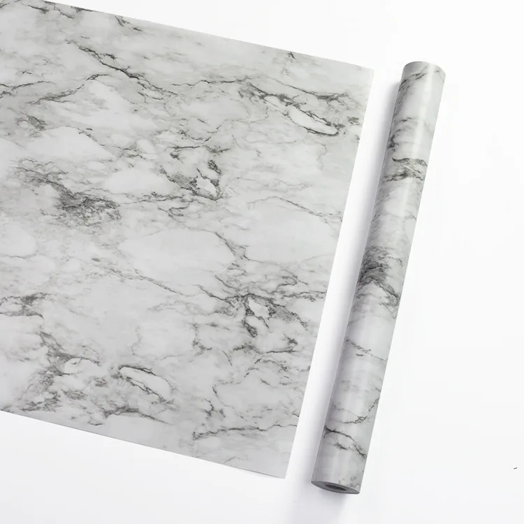 
cheap but high-quality wallpaper for kitchen table and dining room decoration vinyl marble wallpaper 