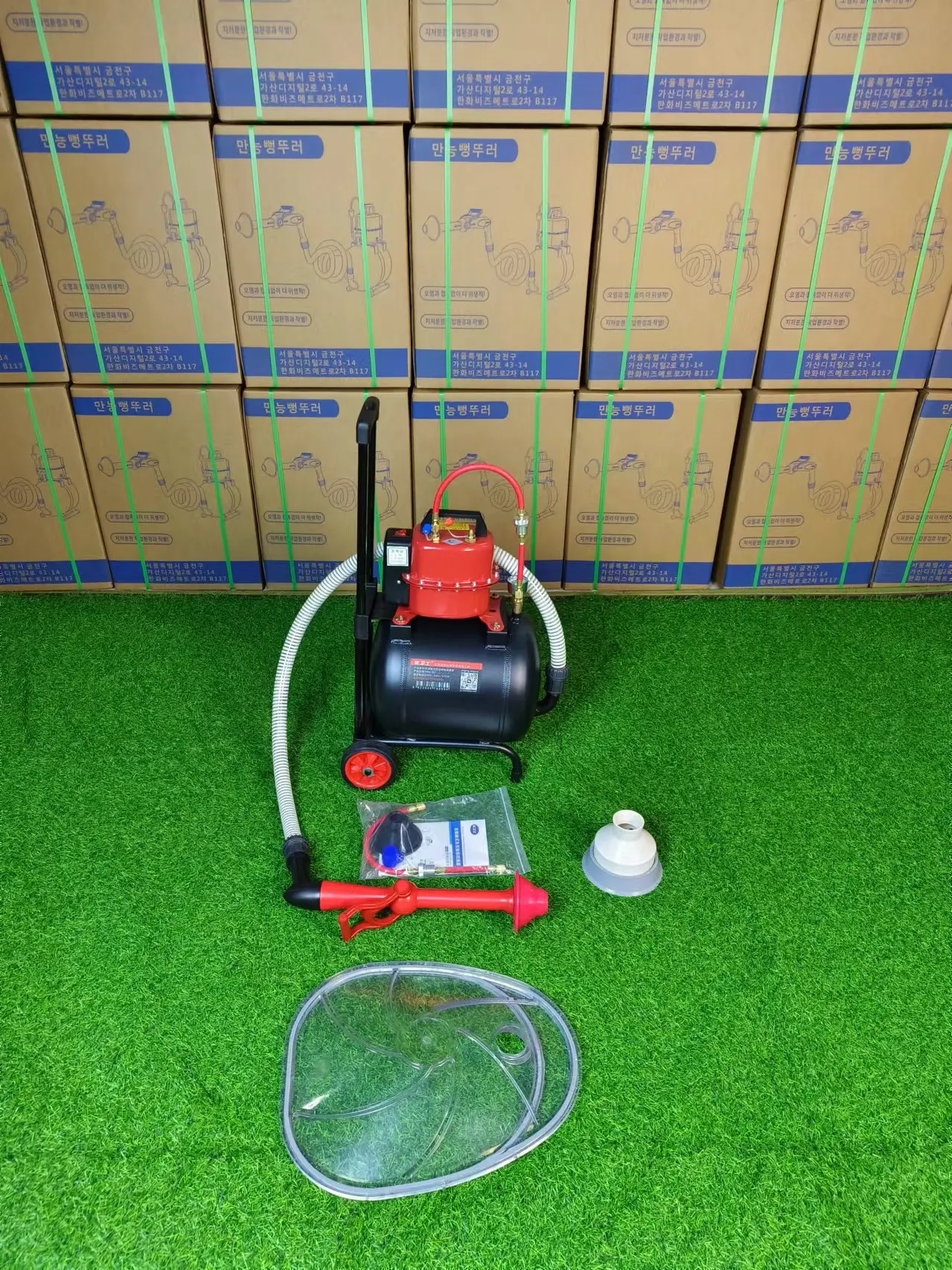 A professional drain cleaner is our drain snake - clean, hygienic, and efficient - your best choice.