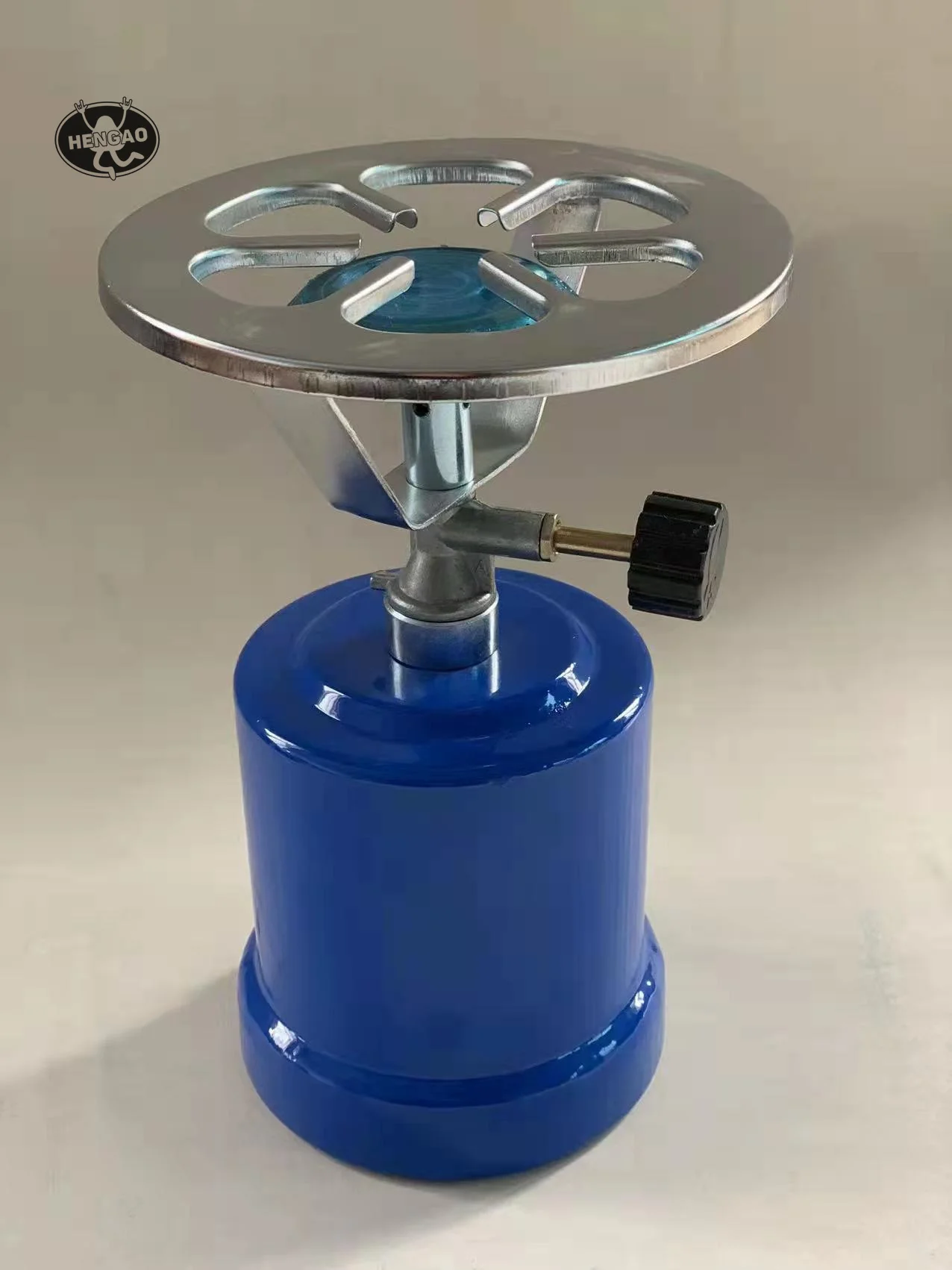 Height 26 inches Alpine stove blue iron durable ultralight gas burner with  190g cartridge high quality picnic gas stove