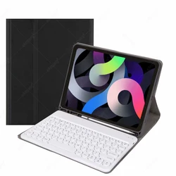 P610 P615 Leather Cover with Pen Slot BT Wireless Magnetic Detachable Keyboard Case For Samsung Tab S6 Lite Case with Keyboard