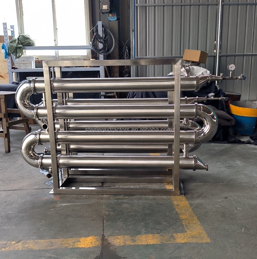 Customized Stainless Steel Double Pipe Heat Exchanger