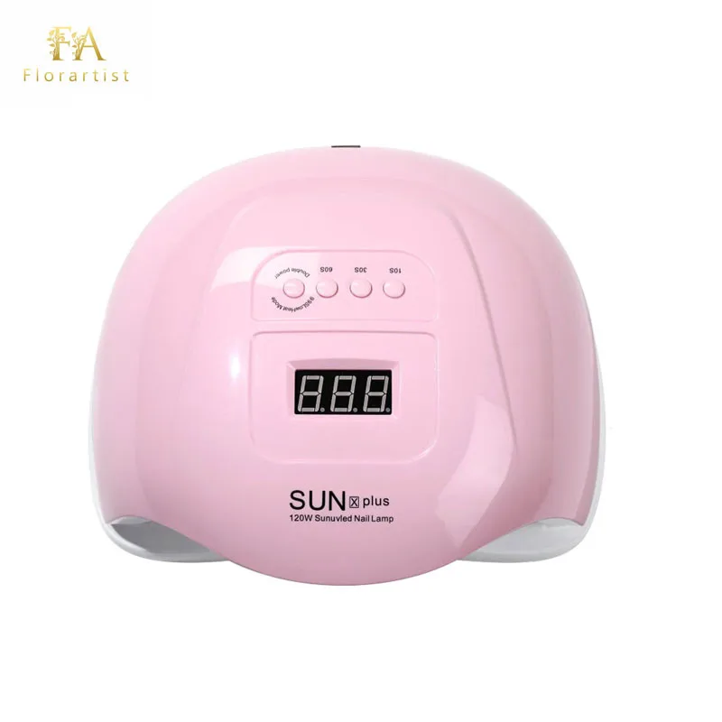 Nail Dryer SUN BQ 5T Newest Product 120w UV Nail Lamp UV Gel Nail Salon Curing Lamp Light Dryer White Led UV Lamp