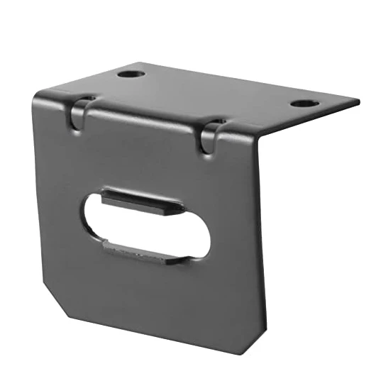 2022 US Type Metal Part Assembly Car Connector Socket Body Mounting Trailer Bracket For Socket