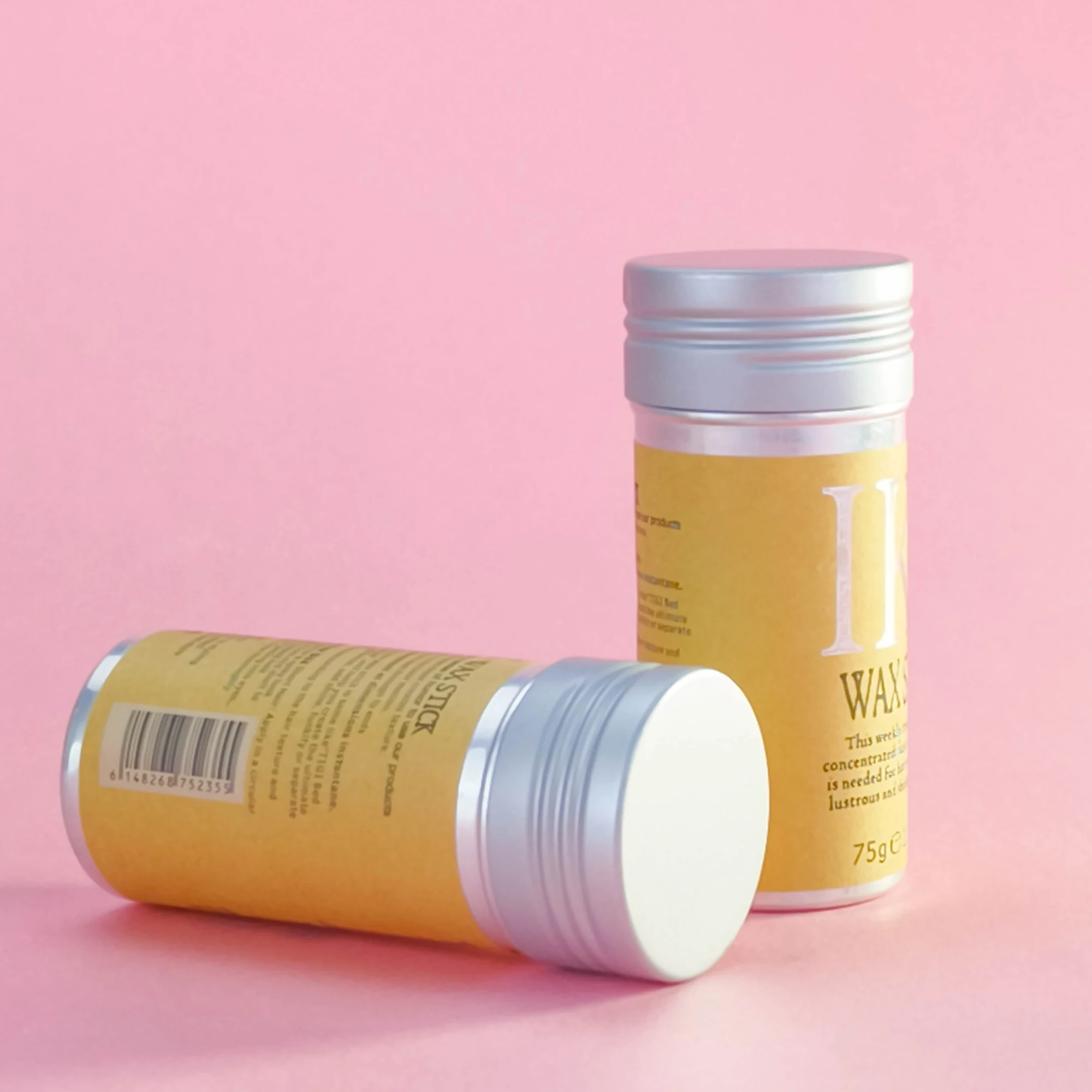 3oz Empty Gel Round tin Refillable Deodorant Stick Container 75g Twist Tube Packaging Mono-pcr aluminium Deodorant Stick