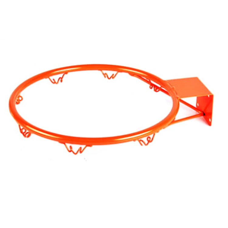 Powder coated 23cm official basketball rim size for kids dunking game playing