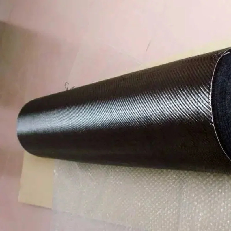 High Tensile Strength 3K 12K Twill 200GSM 240GSM  Carbon Fiber Fabric for Sporting Goods