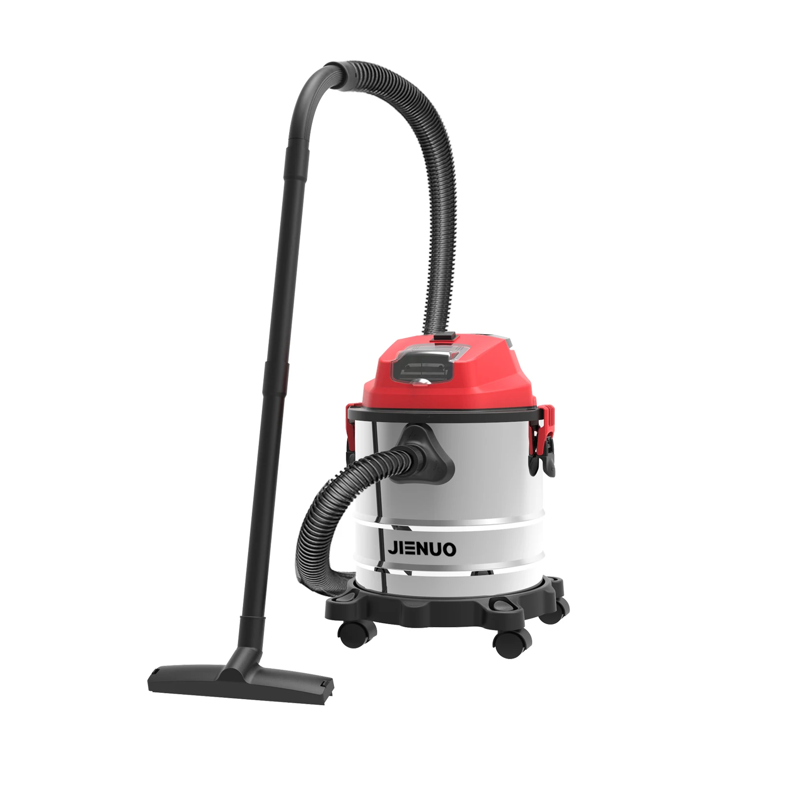 JIENUO 15L 18V Lithium Rechargeable Battery Wet Dry Vacuum Cleaner Shop Vac Portable Cordless CleanerJN705-15L