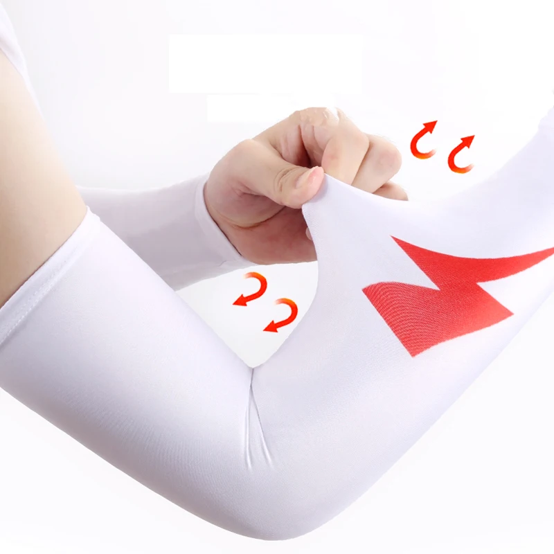 
YIPINU UV Sun Protection Cooling Compression Sports Arm Sleeve 