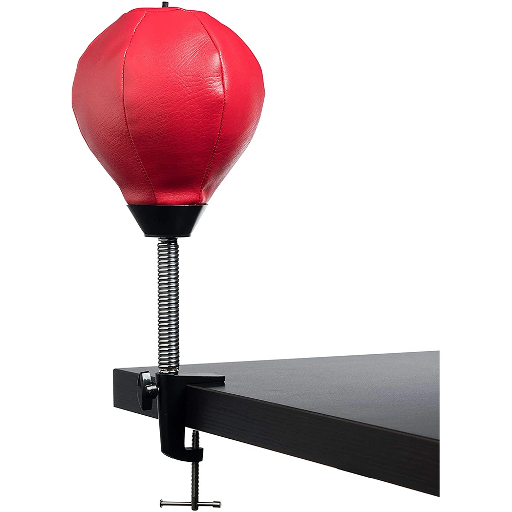 Stress Relief Toys Desktop Punching Bag Comes with Desk Clamp and Suction Cup