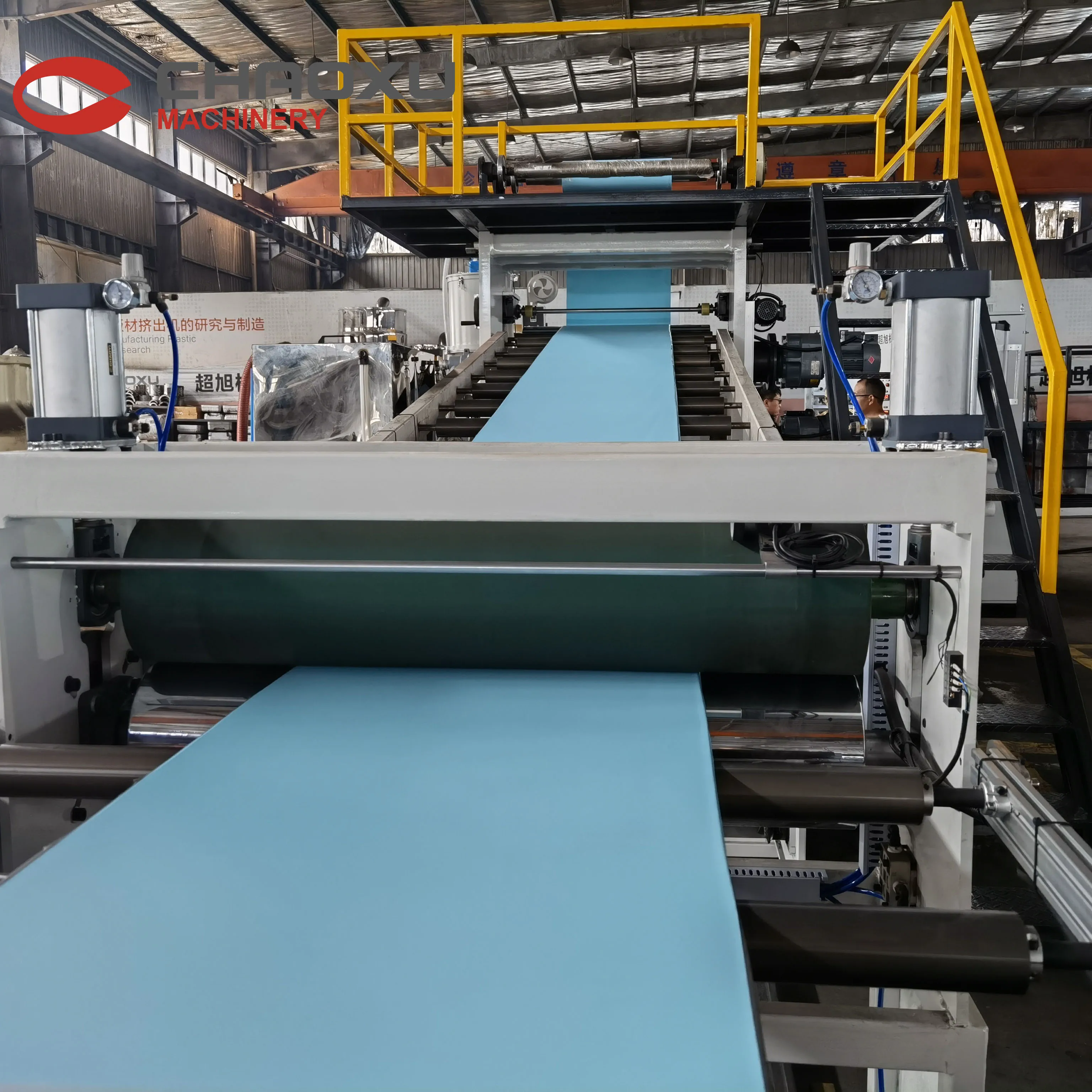 CHAOXU Plastic Board Making Machine ABS PC Plastic Sheet Extruder Machine