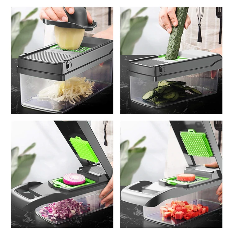 12 In 1 Multifunctional Kitchen Vegetable Cutter Manual Mandoline Slicer Plastic Potato Vegetable Chopper Grater Slicer.jpg