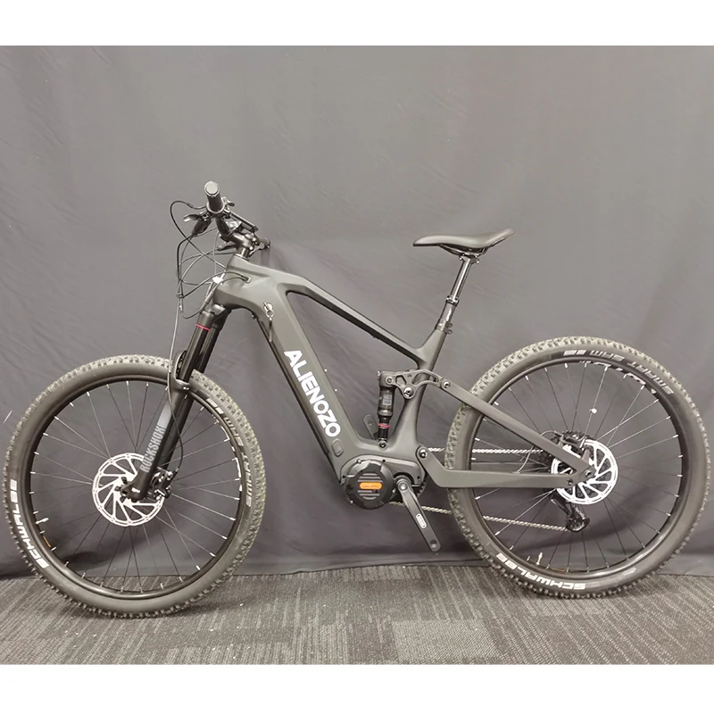 ebike 27.5 dual motor 1000w ultra ebike adult 26 inch carbon fibre mtb aluminum frame full suspension mountain bike