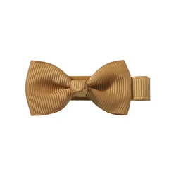 E-Magic wholesale kids baby girls alligator clip rainbow grosgrain polyester ribbon hair clip custom colorful hairpins for girls