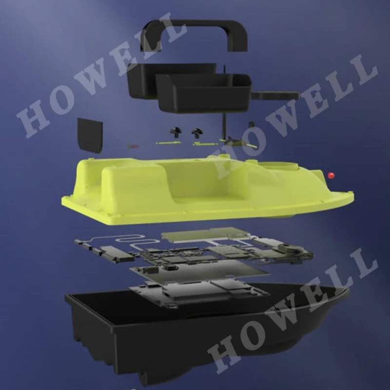 Hot Selling Latest Version 2.4Ghz 500M Automatic Return GPS Fishing Nesting Bait Boat