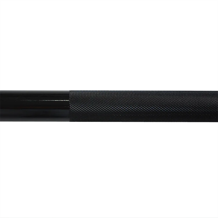 Black zinc barbell IWF weight lifting bar hard chrome barbells weight lifting 20kg barbell bar 7ft