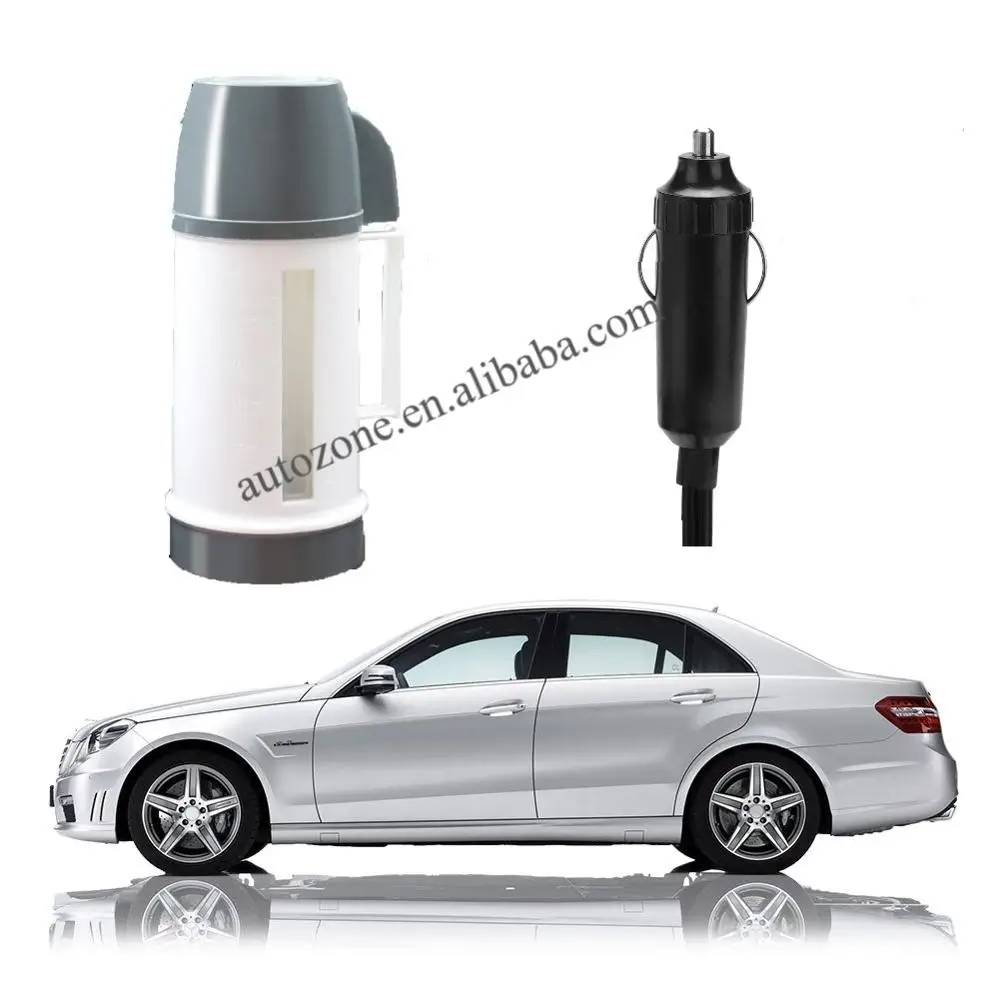 
Uniox Car Cigarette-Lighter DC12V/150W Car Electric Kettle Boil Water Heating Cup Boiling Kettle Automatic Working (Gray) 