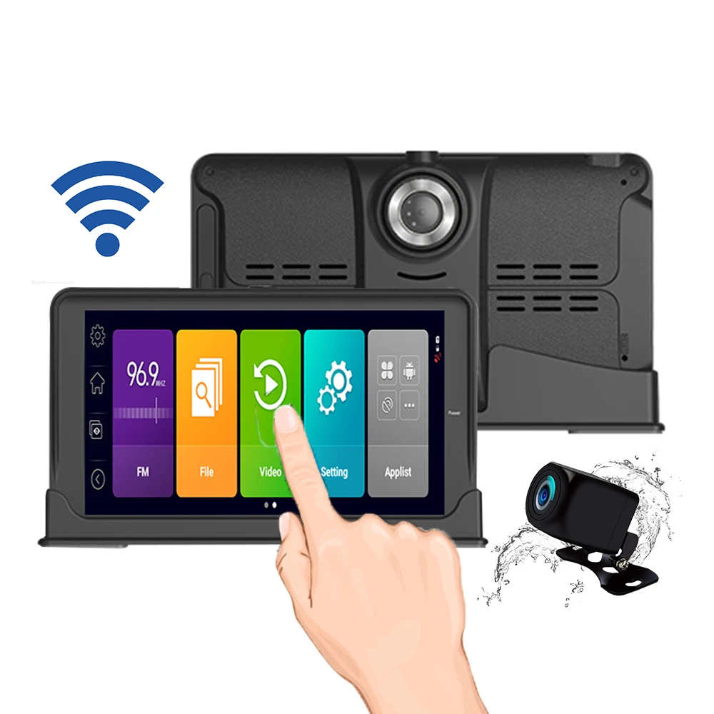 Hawkeye Streaming Media Driving Recorder Dual Camera Car Dash cam with ADAS Monitoring 4G HD Camera GPS