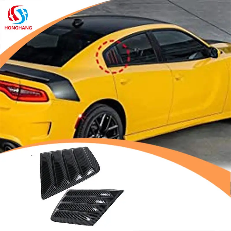 Honghang Manufacture Auto Spare Parts window Protecter, New Style car window Shutters for Dodge Charger 2015-2021