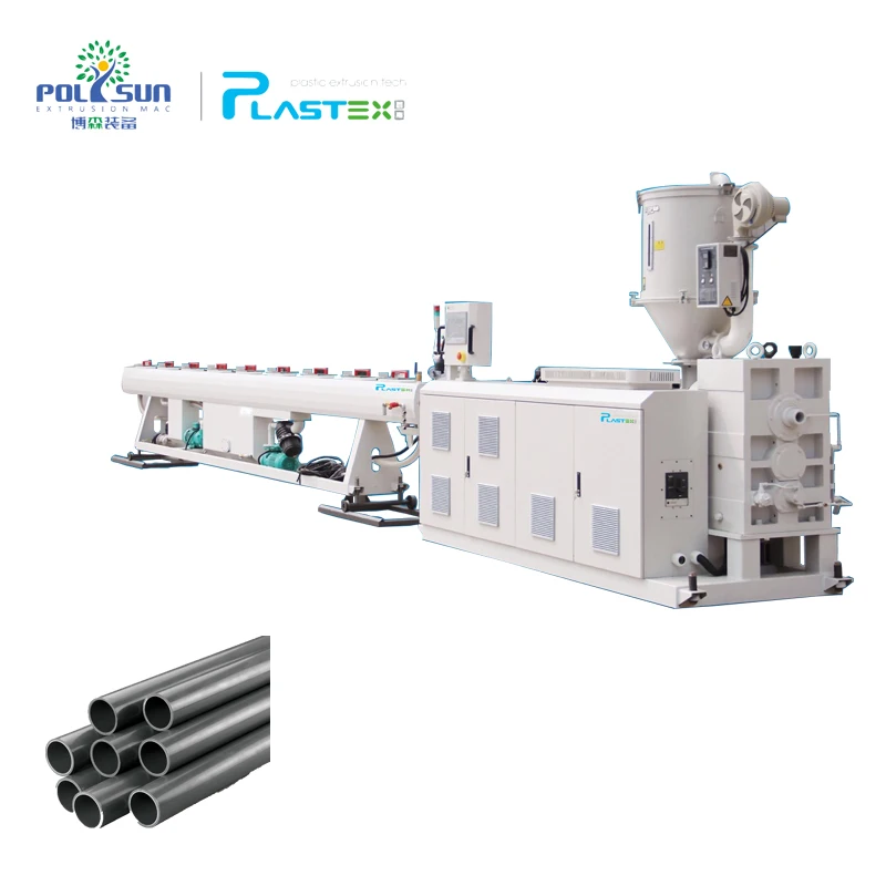 PP PE PVC EVA PA гофрированная труба экструзионная машина/пластиковая одностенная Гибкая машина для труб
