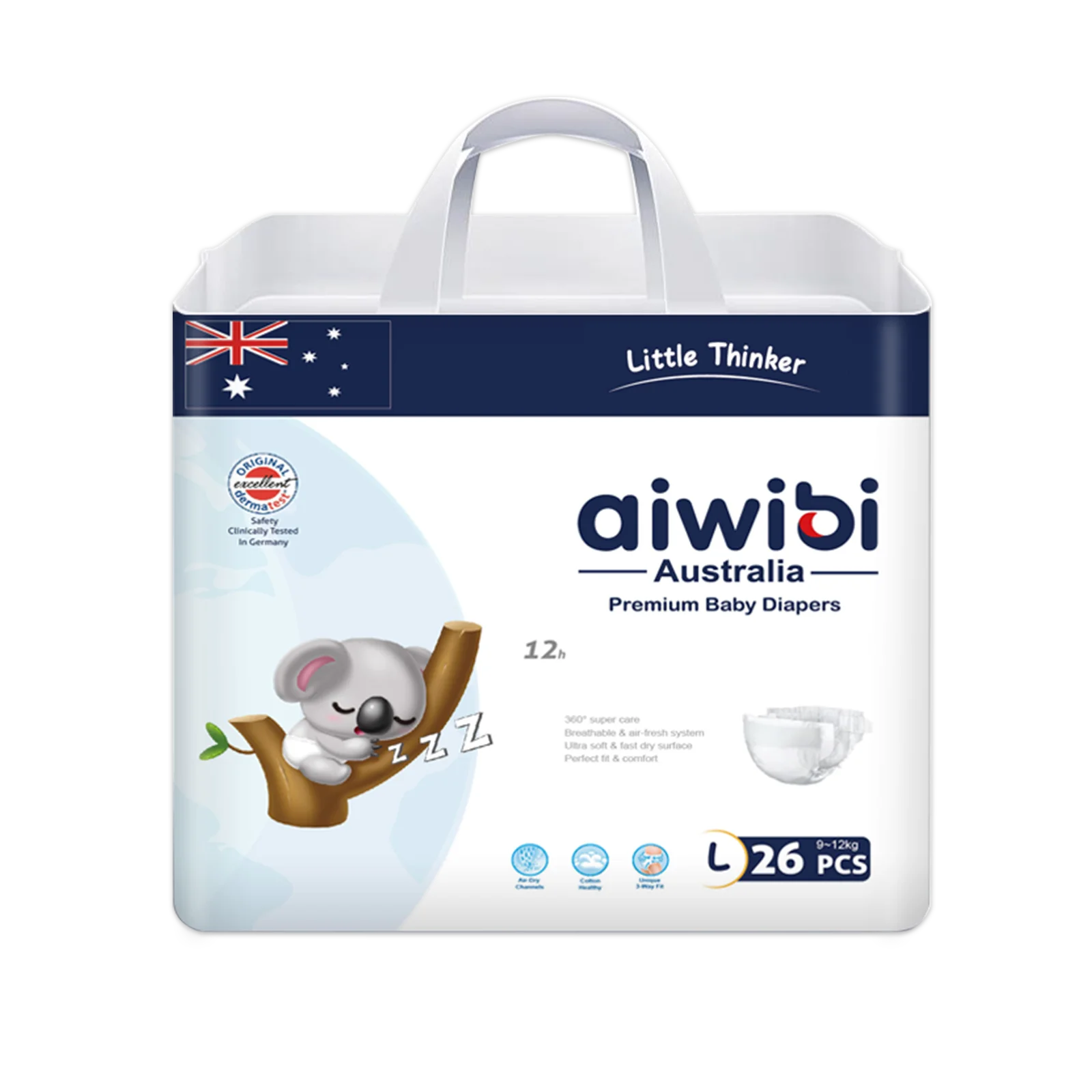 Free Sample Soft Skin Organic Natural Disposable Top Quality Small Size Girl Boy Baby Diapers