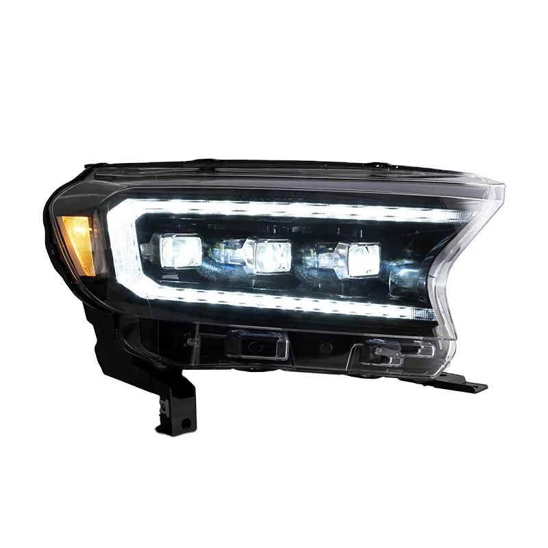Vland Factory Wholesale Head Light for Ford Ranger (T6) 2016-2021 Car Parts LED Lamp Sequential Accessories Headlights Auto