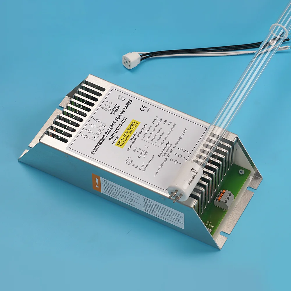 PH8-800-155 65w to 150w TUV HO uv lamp Ballast germicidal lamp electronic ballast for uv light sterilize aquarium