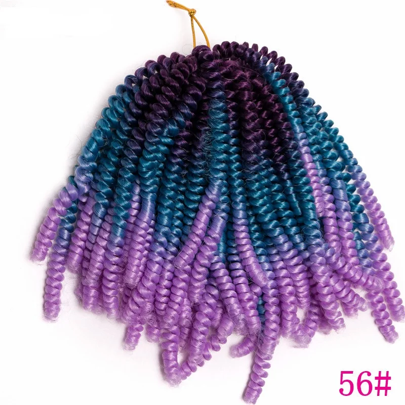afro kinky Bouncy twist curly  hair extension Braiding Hair Wholesale  30pcs in a bag