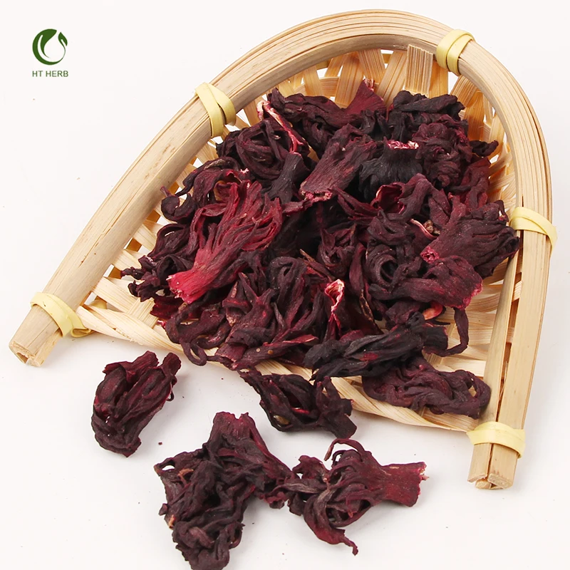 Hibiscus High Quality  Dried Roselle Flower Herbal Tea Dried Hibiscus Flowers