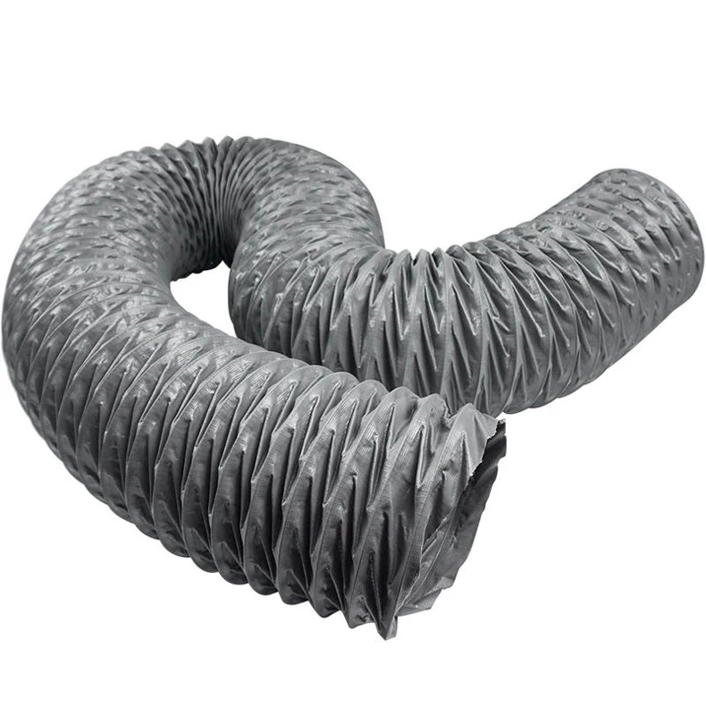 Light Weight PVC Tarpaulin Ventilation Air Duct for Welding Gas Exhausting