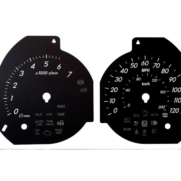 Universal Digital Power meter RPM Meter Instrument Cluster Panel