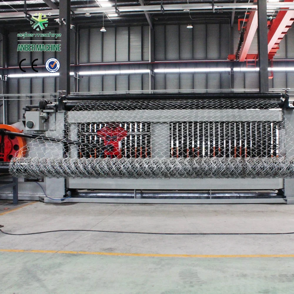 Gabion box wire fencing machine Galvanized wire gabion mesh machine