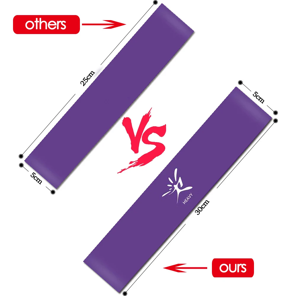 
Rubber Resistance Elastic Fitness Training Loop Band Workout Pull Rope Expander Gym CrossFit Equipment 