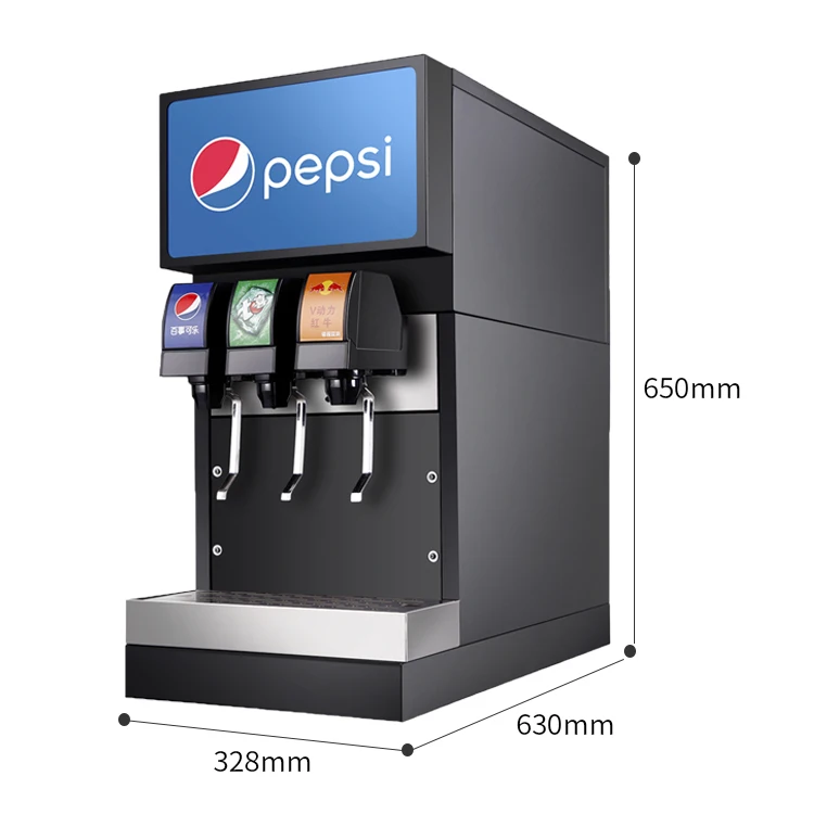 Automatic cola vending machine black metal dispenser vending machines