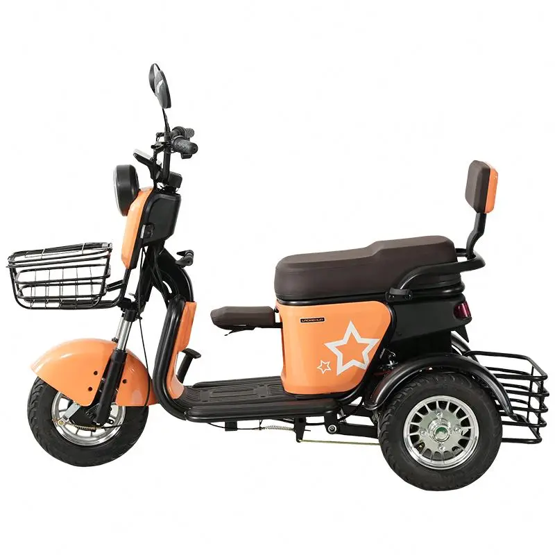 Cheap Express Mail Delivery open Body Electric Tricycle Express Cargo Loading Capacity Cargo Tricycle