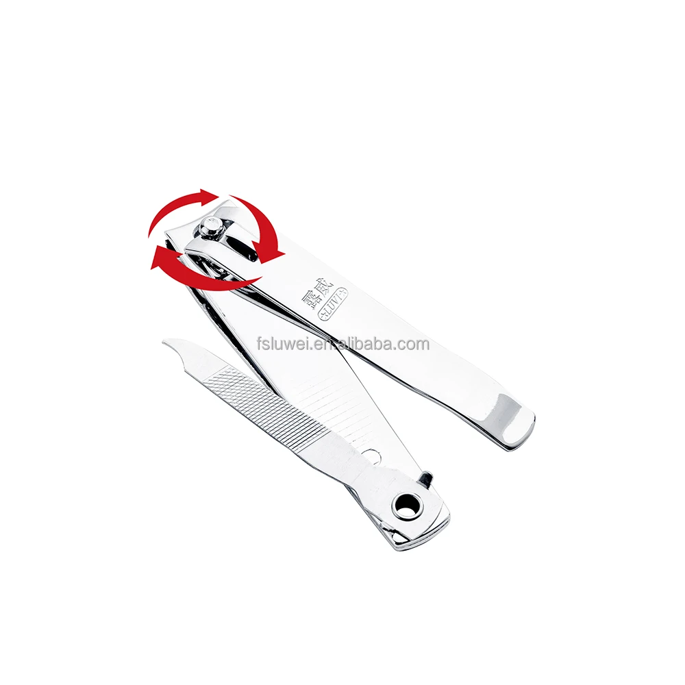 LUWEI-12 машинка для стрижки ногтей высокого качества многофункциональная нержавеющая сталь детей взрослых изогнутая новый дизайн серебристая