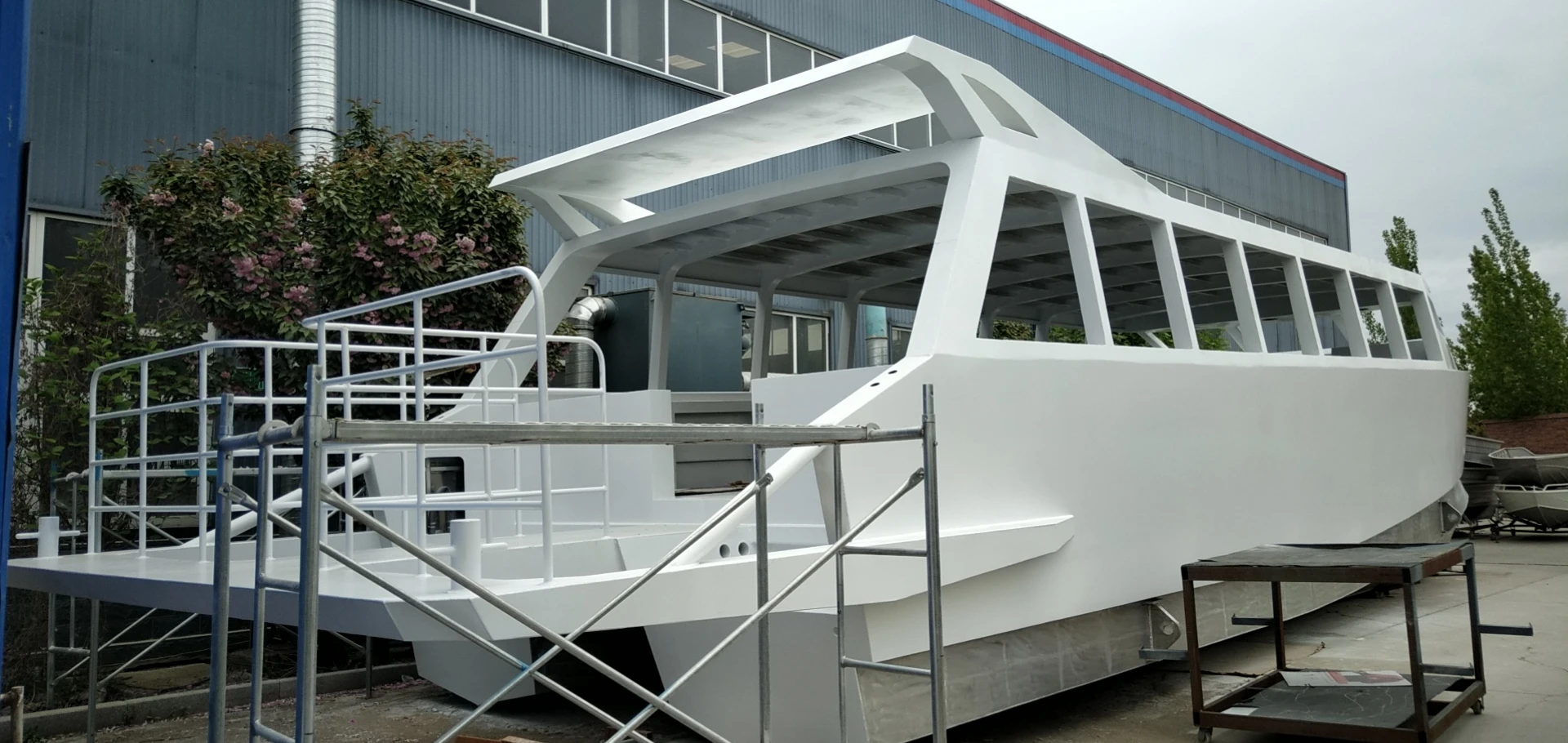 Высокопрочные морские алюминиевые 100 пассажирские туристические лодки на продажу, сертифицированные CCS