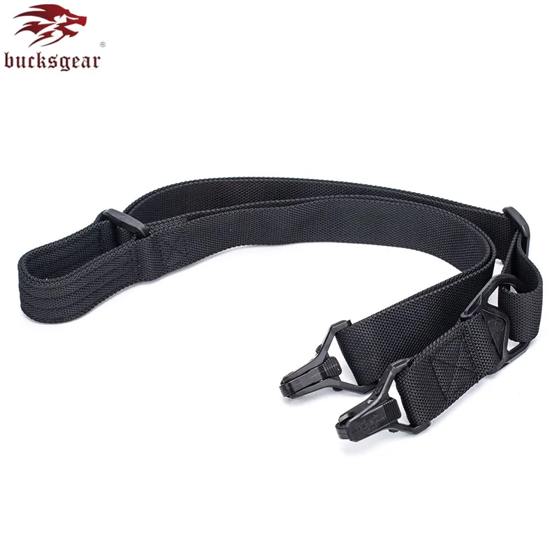 
Bucksgear Tactical 1 Or 2 Point Multi Mission Outdoor Hunter Belt Quick Detach Swivel Gun Rifle Sling two point sling airsoft 