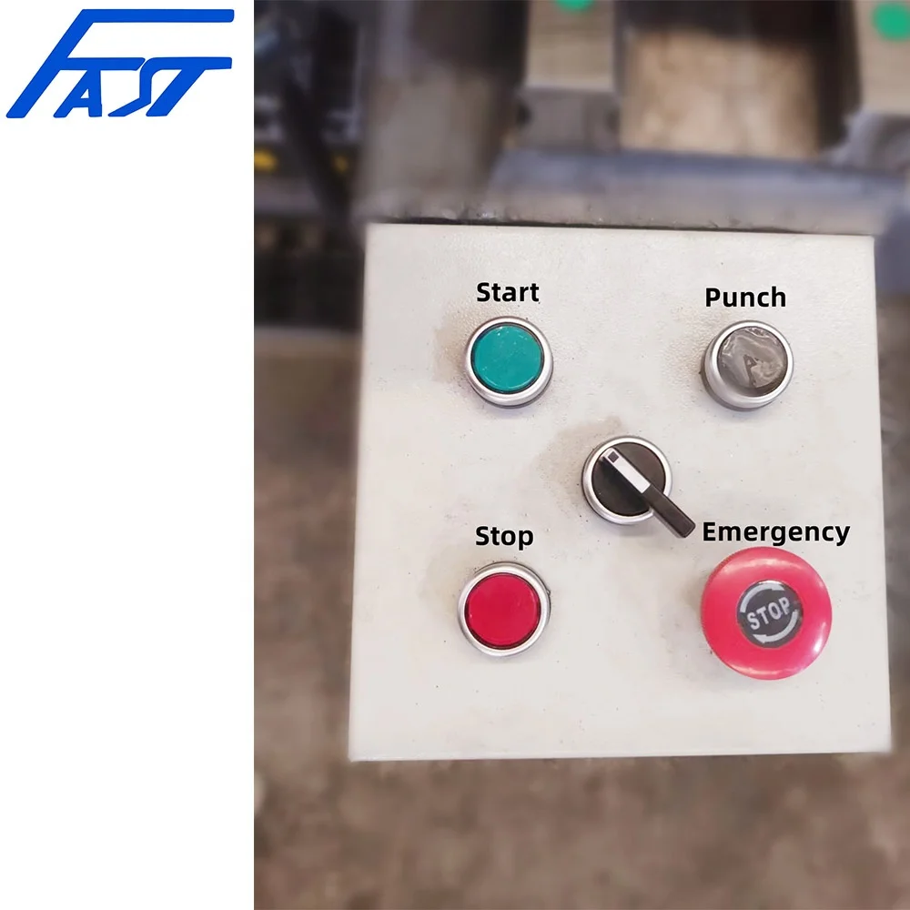 CJ161 CNC Punching Flange Machine With Rotary Die &Can Punch Slot Hole