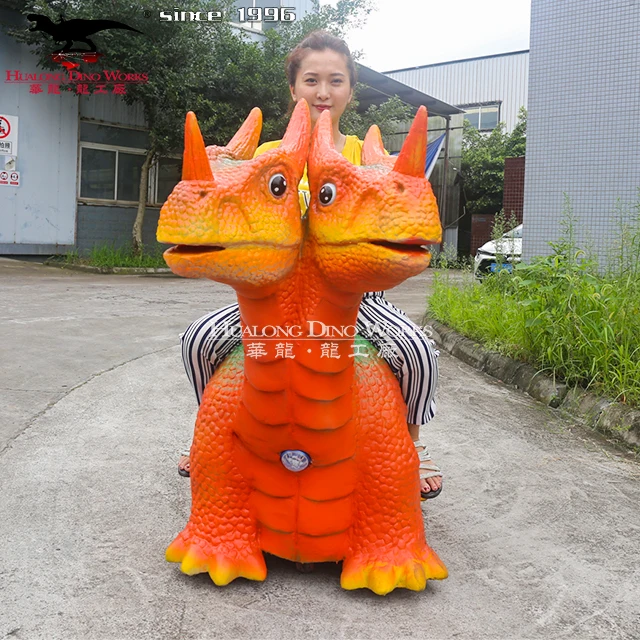 High Quality Amusement Park Equipment Dinosaur Battery Cart For Kids