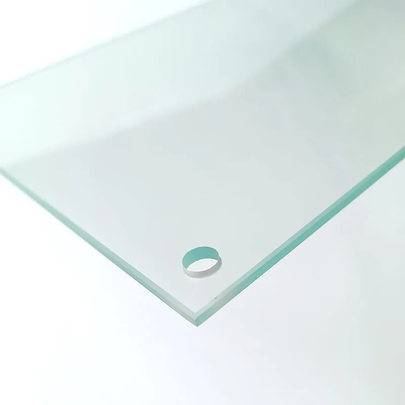 China factory Ultra Clear Tempered Glass Transparent Toughened Safety Glass