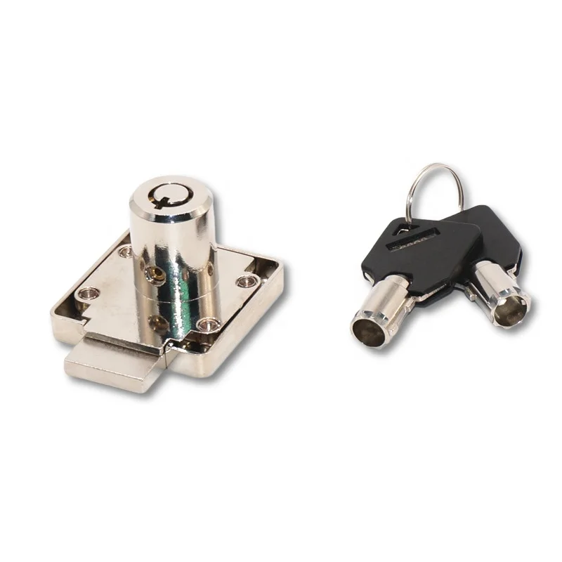 Safe euro cylinder key code drawer with lock and key