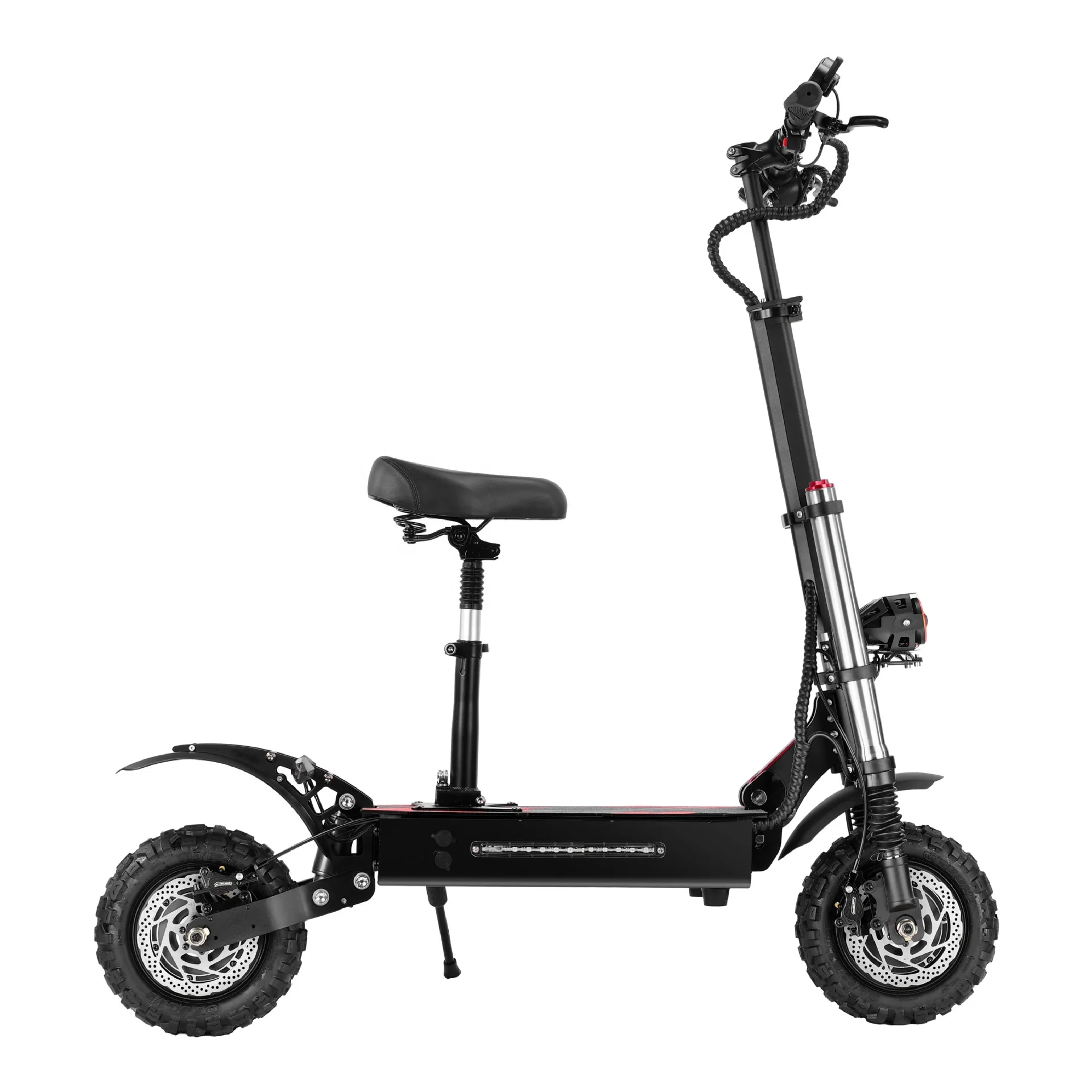 UE USA stock 11 Inch  6000W motor Hydraulic shock absorber 60V 38.4AH  electric scooter