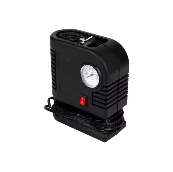 Дешевая цена 12 В 250psi футбольный воздушный шар микро насос co2 шина для велосипеда автомобильный с манометром