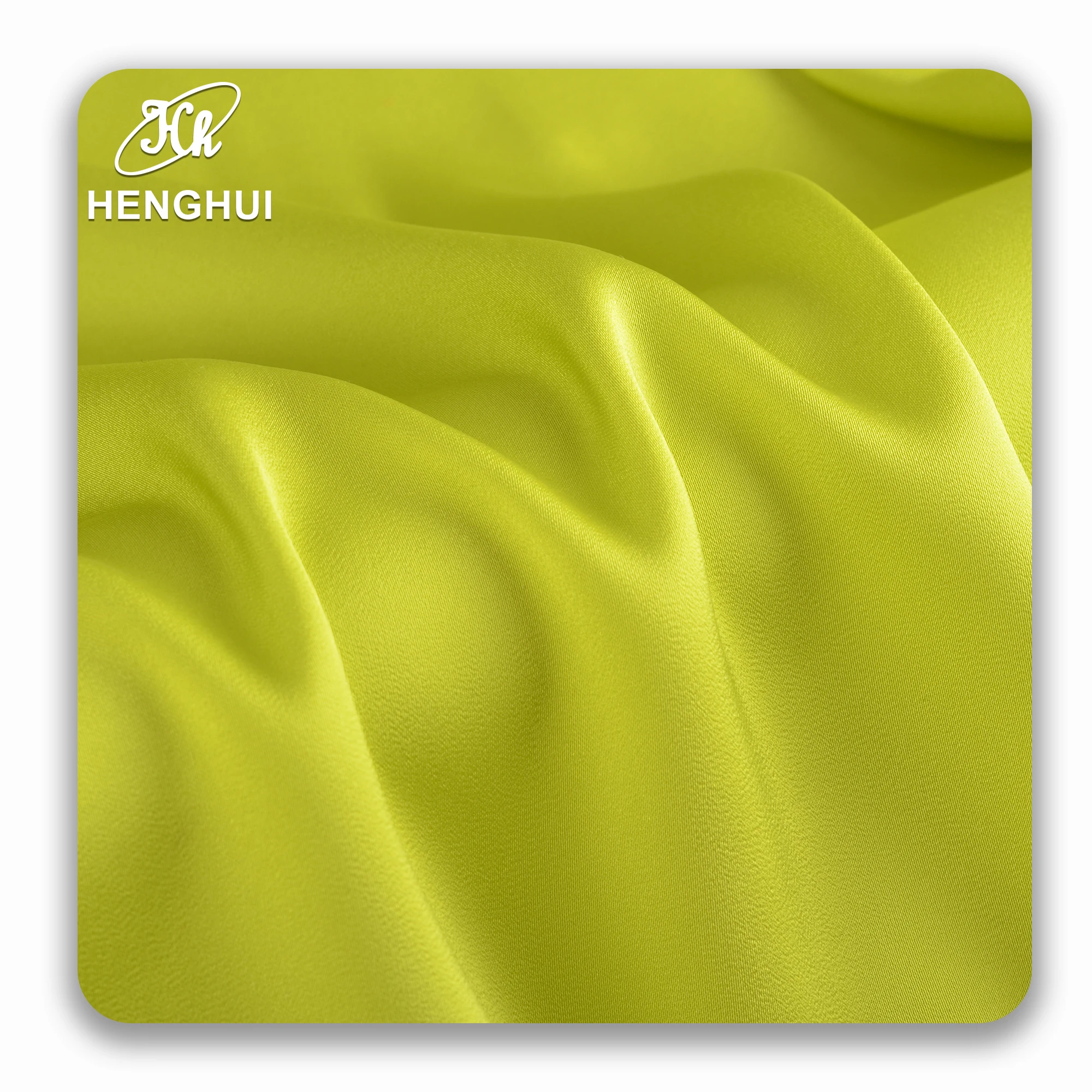 110GSM Polyester spandex fabric luxury smooth stretch Satin fabric Acetic acid imitation textiles for women clothes clothing