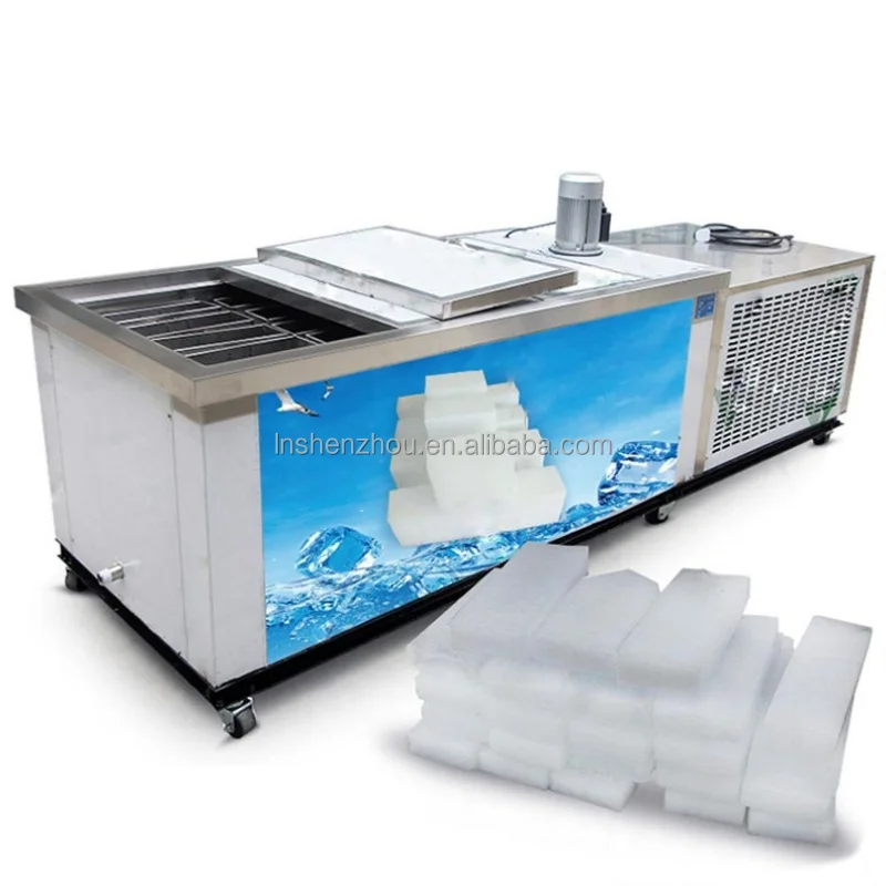 Ice block making machine industrial 15ton ice block making machine for fish from shenzhou