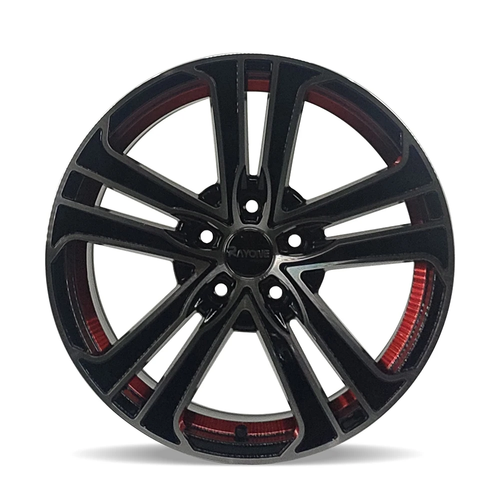 5050 New Design 16 17 Inch 5 Holes Aluminum Alloy Wheel Car Rim For Racing